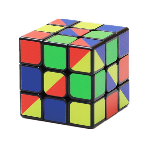 difficulty rainbow maze magic cube 3x3x3 professional speed puzzle 57mm education toys gifts
difficulty rainbow maze magic cube 3x3x3 professional speed puzzle 57mm education toys gifts