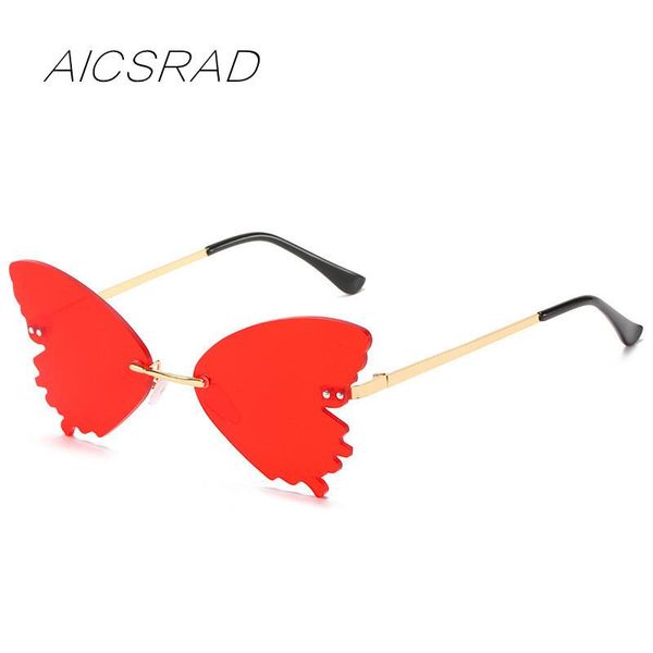 sunglasses butterfly style luxury designer for women shades rimless fashion sun glasses woman uv400 driving gafas de sol, White;black
sunglasses butterfly style luxury designer for women shades rimless fashion sun glasses woman uv400 driving gafas de sol, White;black