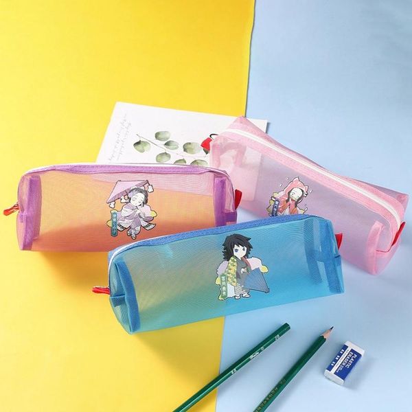 anime demon slayer: kimetsu no yaiba pencil bag zipper nylon students wallet storage stationery school supplies bags
anime demon slayer: kimetsu no yaiba pencil bag zipper nylon students wallet storage stationery school supplies bags