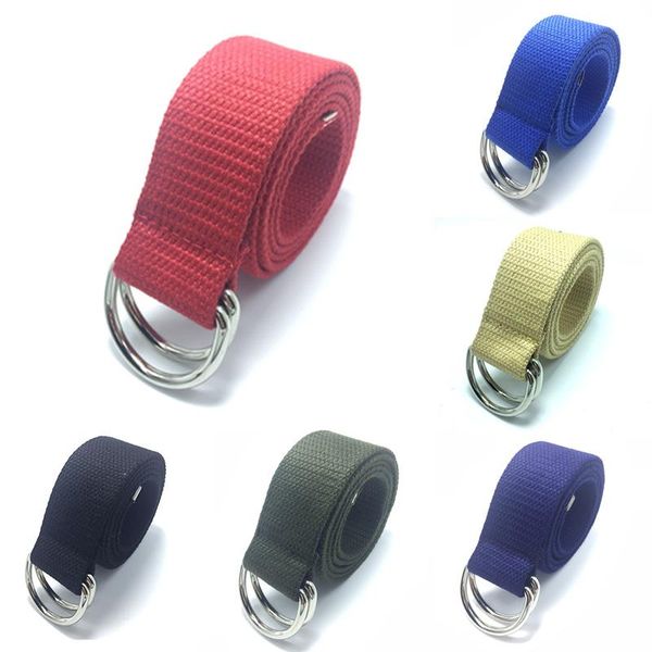 belts q 110cm casual solid color canvas waist d shape double ring buckle waistband nylon webbing men women belt, Black;brown
belts q 110cm casual solid color canvas waist d shape double ring buckle waistband nylon webbing men women belt, Black;brown