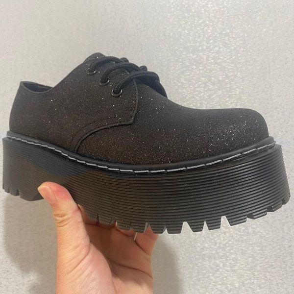 boots short women low-leather thick-soled 3-hole gypsophila british style round toe casual student platform shoes, Black
boots short women low-leather thick-soled 3-hole gypsophila british style round toe casual student platform shoes, Black