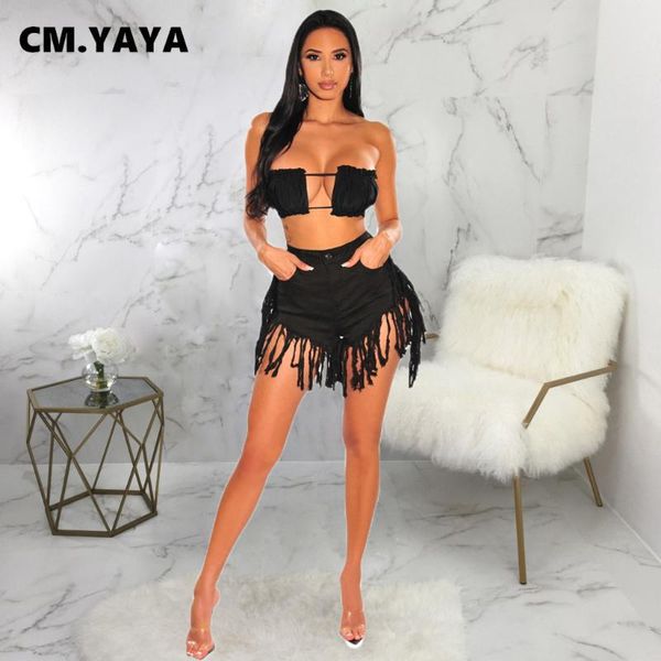 women's jeans cm.yaya women solid tassel mid waist zip pockets stretchy straight denim shorts fashion clubwear summer trousers, Blue
women's jeans cm.yaya women solid tassel mid waist zip pockets stretchy straight denim shorts fashion clubwear summer trousers, Blue