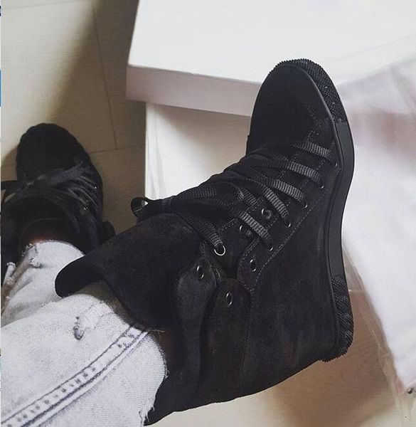 dress shoes spring fashion black suede female leather higher heel casual style shoes lace up ladies of flat pom sneaker qwiy
dress shoes spring fashion black suede female leather higher heel casual style shoes lace up ladies of flat pom sneaker qwiy