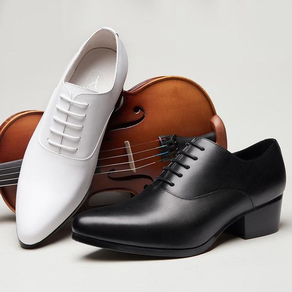 dress shoes phenkang men genuine italian wingtips leather pointed toe lace-up oxfords increased 5cm brogues wedding party, Black
dress shoes phenkang men genuine italian wingtips leather pointed toe lace-up oxfords increased 5cm brogues wedding party, Black