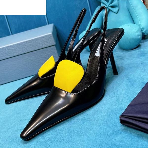 sandals genuine leather pointed toe thin runnay high heel dress pumps women slingback summer wedding bride shoes a4lj, Black
sandals genuine leather pointed toe thin runnay high heel dress pumps women slingback summer wedding bride shoes a4lj, Black