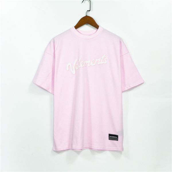 vetements t-shirt men women 11 high-quality foam print vetements sweet tee oversize short sleeve, White;black
vetements t-shirt men women 11 high-quality foam print vetements sweet tee oversize short sleeve, White;black