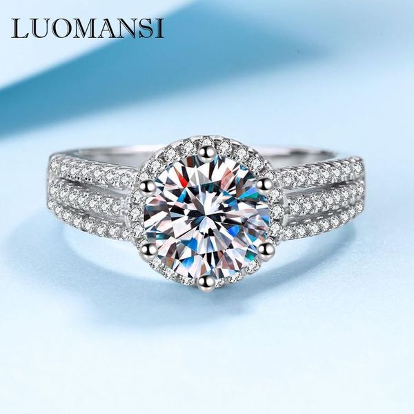 cluster rings luomansi 2ct 3ct 9mm moissanite silver ring with gra certificate s925 jewelry wedding party woman gift, Golden;silver
cluster rings luomansi 2ct 3ct 9mm moissanite silver ring with gra certificate s925 jewelry wedding party woman gift, Golden;silver