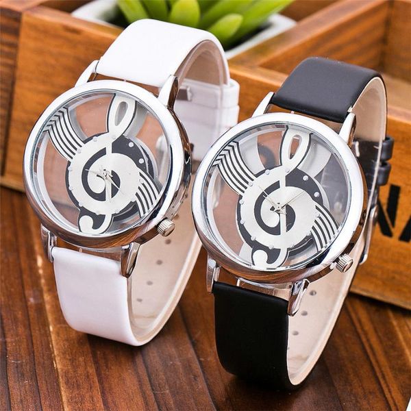 wristwatches fashion women hollow musical note watch casual luxury leather female clock relogio feminino, Slivery;brown
wristwatches fashion women hollow musical note watch casual luxury leather female clock relogio feminino, Slivery;brown