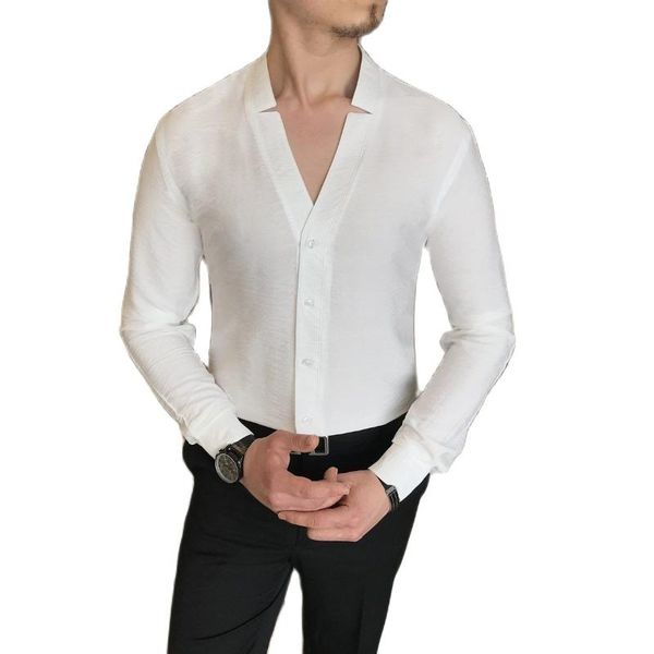 men's casual shirts long sleeve shirt regular-fit button-down collar thick work italian style slim fit lycra, White;black
men's casual shirts long sleeve shirt regular-fit button-down collar thick work italian style slim fit lycra, White;black