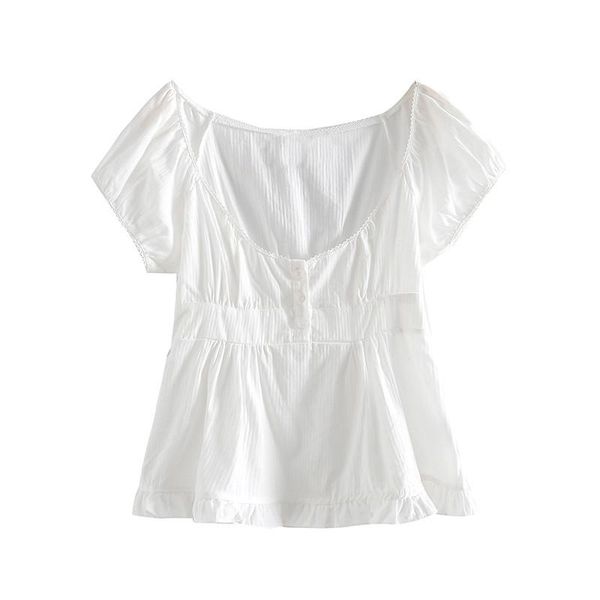 women's t-shirt puwd slim girls sweet tshirts 2021 summer fashion ladies stylish soft cotton short tees vintage women cute chic, White
women's t-shirt puwd slim girls sweet tshirts 2021 summer fashion ladies stylish soft cotton short tees vintage women cute chic, White