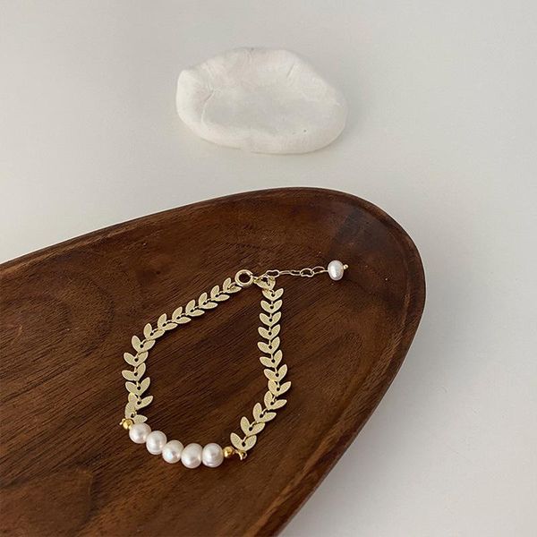 charm bracelets allme french irregular genuine pearl beaded for women ladies gold color leaves accessories gifts, Golden;silver
charm bracelets allme french irregular genuine pearl beaded for women ladies gold color leaves accessories gifts, Golden;silver