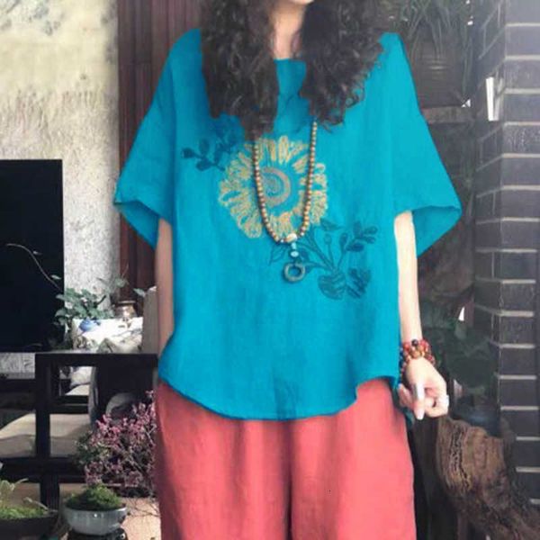 women's blouses & shirts plus size women casual summer cotton blouse ladies embroidery vintage 4xl tunic femme short sleeve white eywj
women's blouses & shirts plus size women casual summer cotton blouse ladies embroidery vintage 4xl tunic femme short sleeve white eywj