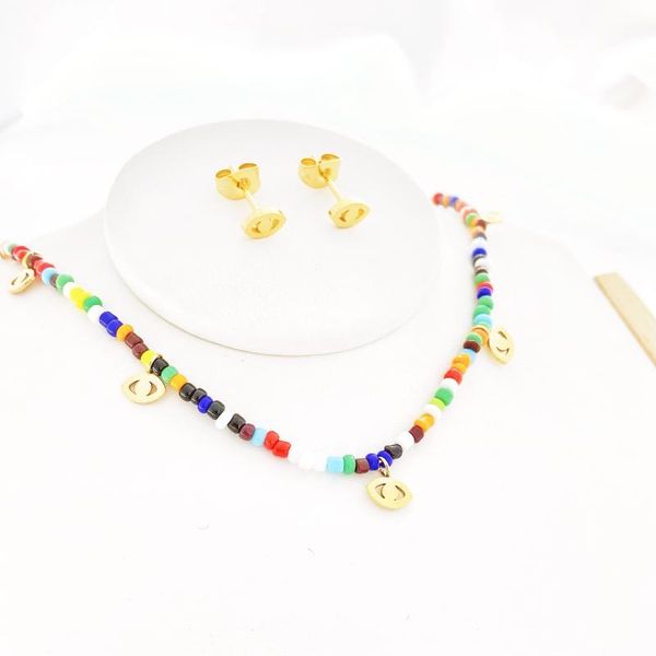 earrings & necklace fashion evil eye pendant for women heart stainless steel chain lovers' exquisite female jewelry lucky gifts, Silver
earrings & necklace fashion evil eye pendant for women heart stainless steel chain lovers' exquisite female jewelry lucky gifts, Silver