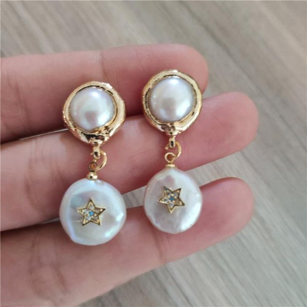 dangle & chandelier 5 pairs/ pack white blue cz paved tiny gold star charm natural freshwater pearl beads women earring for girls dainty gif, Silver
dangle & chandelier 5 pairs/ pack white blue cz paved tiny gold star charm natural freshwater pearl beads women earring for girls dainty gif, Silver