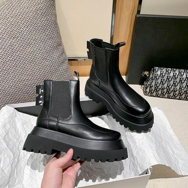 boots 2021 fashion women ankle autumn lace up leather boot anti-slip wear-resistant comfortable, Black
boots 2021 fashion women ankle autumn lace up leather boot anti-slip wear-resistant comfortable, Black