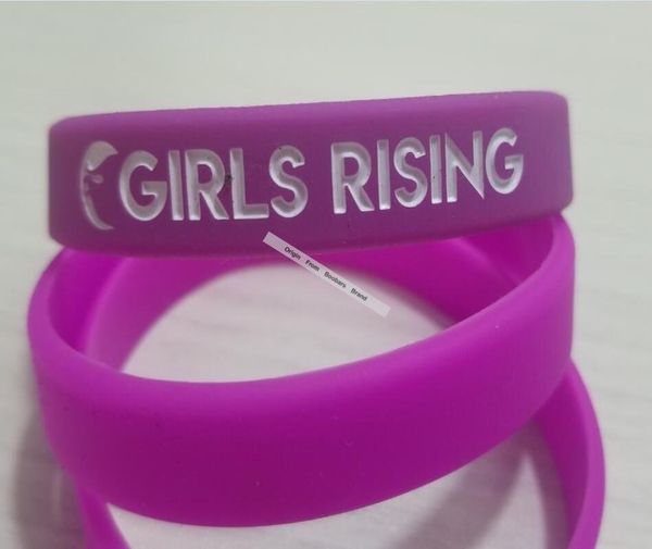 charm bracelets custom event charity plain promotional rubber silicone round wristband bracelet logo debossed ink filled, Golden;silver
charm bracelets custom event charity plain promotional rubber silicone round wristband bracelet logo debossed ink filled, Golden;silver