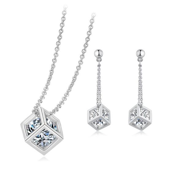 earrings necklace jewelry sets for women simple geometry rose gold silver color daily gift fashion s058 &
earrings necklace jewelry sets for women simple geometry rose gold silver color daily gift fashion s058 &