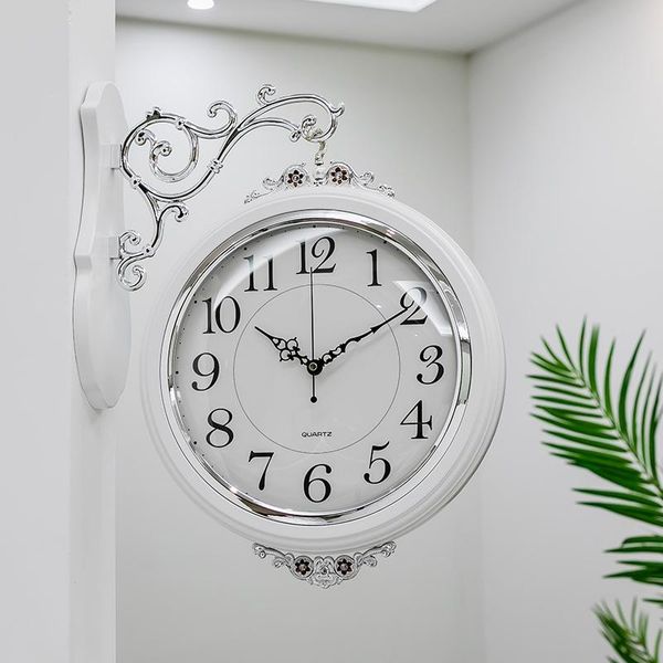 wall clocks modern clock wooden double face living room decorative watches home decor fashion creative mute undefined gift
wall clocks modern clock wooden double face living room decorative watches home decor fashion creative mute undefined gift