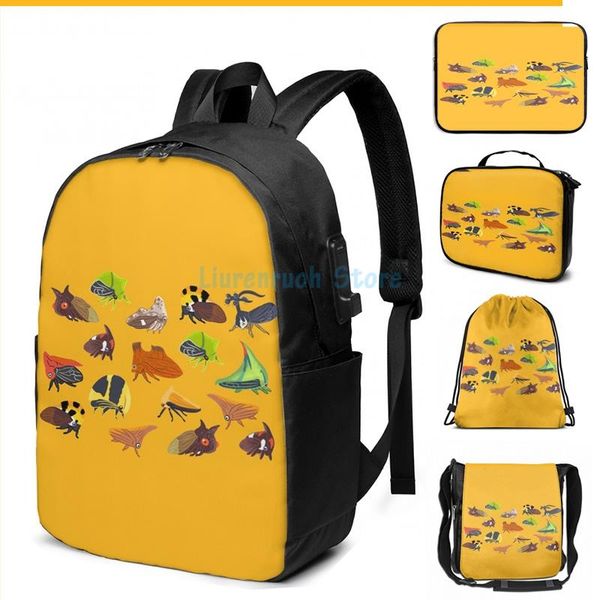 funny graphic print treehoppers usb charge backpack men school bags women bag travel laptop
funny graphic print treehoppers usb charge backpack men school bags women bag travel laptop