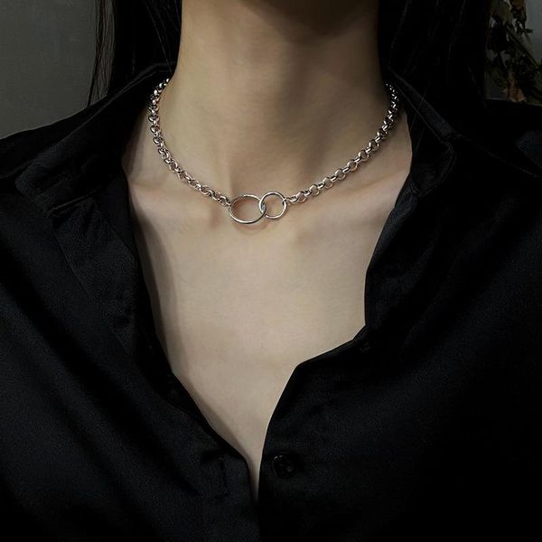 chains necklace for women 2021 design aesthetic vintage style clavicle personality neck chain punk wholesale bulk mens hip hop jewelry, Silver
chains necklace for women 2021 design aesthetic vintage style clavicle personality neck chain punk wholesale bulk mens hip hop jewelry, Silver