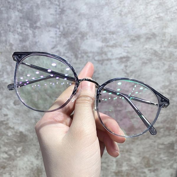 fashion sunglasses frames tr90 transparent round glasses women vintage optical eyeglasses frame men myopia prescription spectacle eyewear oc, Black
fashion sunglasses frames tr90 transparent round glasses women vintage optical eyeglasses frame men myopia prescription spectacle eyewear oc, Black