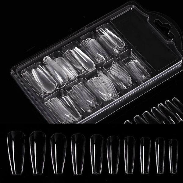 false nails 100pcs poly full cover nail forms acrylic fake quick building mold tips dual finger extension, Red;gold
false nails 100pcs poly full cover nail forms acrylic fake quick building mold tips dual finger extension, Red;gold