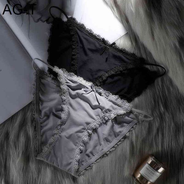 lace ee ice thin traceless underwear low waist slim belt pure cotton women's briefs large, Black;pink
lace ee ice thin traceless underwear low waist slim belt pure cotton women's briefs large, Black;pink