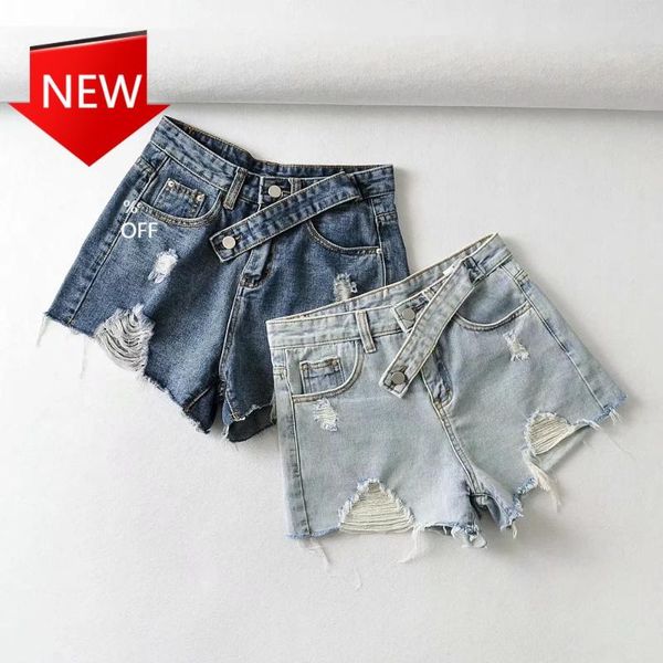 women's jeans xsd/2068 korean style clothing 21 summer hong kong low waist ripped denim shorts, Blue
women's jeans xsd/2068 korean style clothing 21 summer hong kong low waist ripped denim shorts, Blue