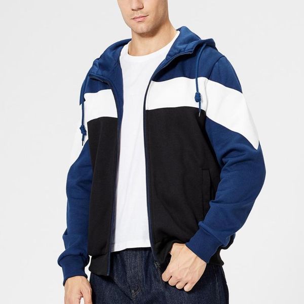 men's jackets 2021 autumn winter brand mens hoodies zipper sweatshirts men patchwork striped hooded jacket jaqueta estilo milit, Black;brown
men's jackets 2021 autumn winter brand mens hoodies zipper sweatshirts men patchwork striped hooded jacket jaqueta estilo milit, Black;brown