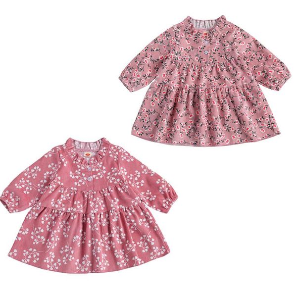 girl's dresses 0-3y princess autumn baby girls dress flowers print long lantern sleeve knee length a-line 2 colors, Red;yellow
girl's dresses 0-3y princess autumn baby girls dress flowers print long lantern sleeve knee length a-line 2 colors, Red;yellow