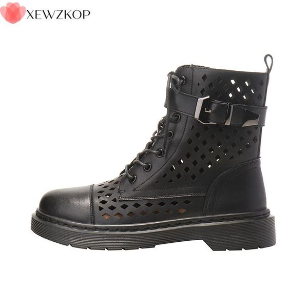 hollow out mesh summer ankle boots for women breathable zipper lace up casual shoes woman punk girls low heels short booties, Black
hollow out mesh summer ankle boots for women breathable zipper lace up casual shoes woman punk girls low heels short booties, Black