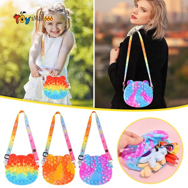new fashion coin purse fidget toys push bubble pendant new bag decompression children anti stress gifts
new fashion coin purse fidget toys push bubble pendant new bag decompression children anti stress gifts