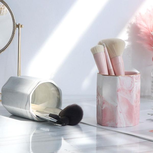storage boxes & bins ceramic makeup brush lipstick tube home deskmarble pattern multi-function stationery pen barrel organizer box
storage boxes & bins ceramic makeup brush lipstick tube home deskmarble pattern multi-function stationery pen barrel organizer box
