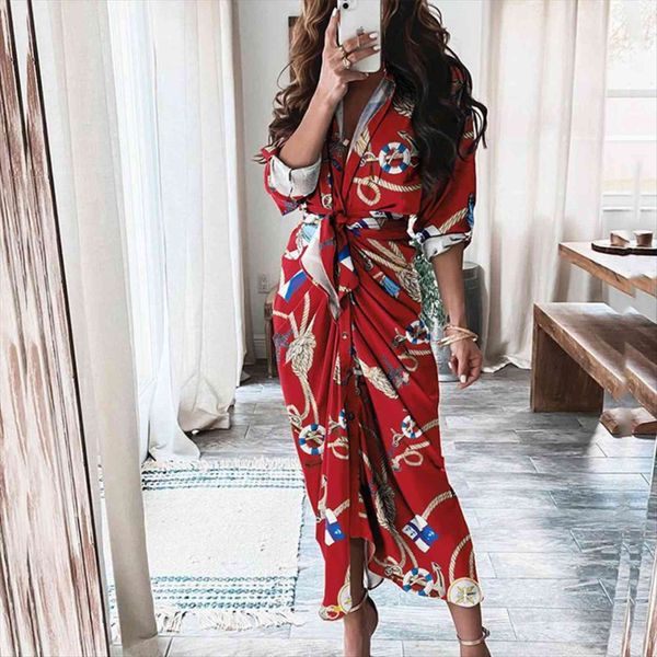 casual holiday printed long women dresses fashion pleated party beach elegant turndown collar office lady button shirt, Black;gray
casual holiday printed long women dresses fashion pleated party beach elegant turndown collar office lady button shirt, Black;gray