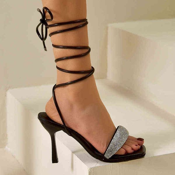 sandals ladies summer new high heel fashion roman lace-up dress shoes casual party 43 size trend women's 220310, Black
sandals ladies summer new high heel fashion roman lace-up dress shoes casual party 43 size trend women's 220310, Black