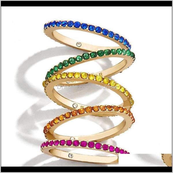 solitaire rings jewelry drop delivery 2021 selling valentines day boho rainbow crystal stacking ring for women fashion gold color baguette w, Golden;silver
solitaire rings jewelry drop delivery 2021 selling valentines day boho rainbow crystal stacking ring for women fashion gold color baguette w, Golden;silver