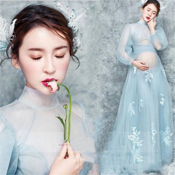 pregnant dress maternity pography props for shooting po pregnancy clothes lace turtleneck gown dresses, White
pregnant dress maternity pography props for shooting po pregnancy clothes lace turtleneck gown dresses, White