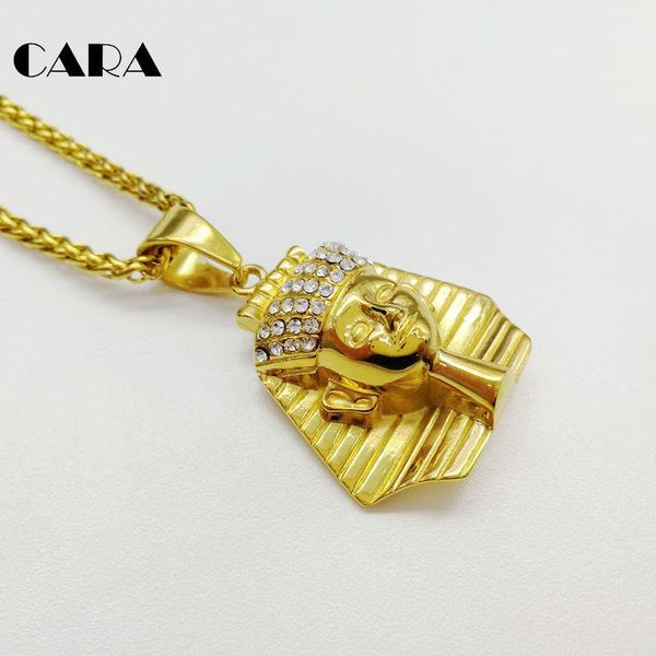 pendant necklaces bling rhinestones egyptian king pharaoh charm necklace women men gold color stainless steel cara0426, Silver
pendant necklaces bling rhinestones egyptian king pharaoh charm necklace women men gold color stainless steel cara0426, Silver