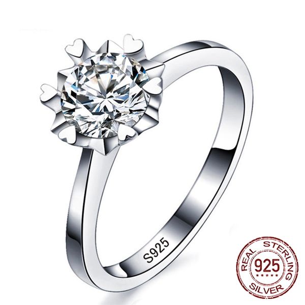 classic 1 carat wedding 925 solid silver engagement rings heart six claw cubic zirconia fine jewelry for women j-021, Slivery;golden
classic 1 carat wedding 925 solid silver engagement rings heart six claw cubic zirconia fine jewelry for women j-021, Slivery;golden