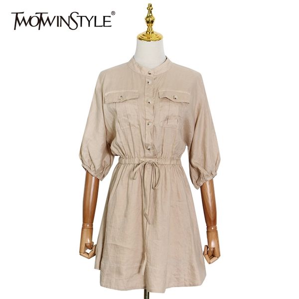 drawstring patchwork pocket dress for women o neck short sleeve high waist casual solid dresses female fashion 210520, Black;gray
drawstring patchwork pocket dress for women o neck short sleeve high waist casual solid dresses female fashion 210520, Black;gray