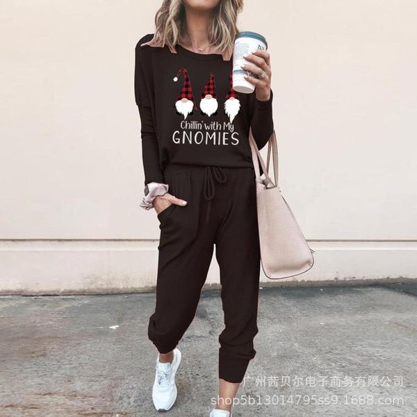 women's two piece pants (set) 2021 halloween skull and christmas elk print trousers suit, White
women's two piece pants (set) 2021 halloween skull and christmas elk print trousers suit, White