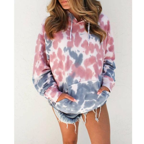 women's hoodies & sweatshirts autumn fashion women oversized tie dyeing hoodie sweatshirt hooded coat pullover jumper patchwork color, Black
women's hoodies & sweatshirts autumn fashion women oversized tie dyeing hoodie sweatshirt hooded coat pullover jumper patchwork color, Black