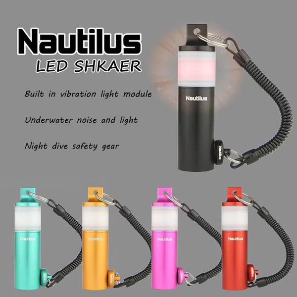 nautilus scuba diving led shake bell signal lamp flash light underwater 120-decibel 40-meter waterproof safe night dive ive masks
nautilus scuba diving led shake bell signal lamp flash light underwater 120-decibel 40-meter waterproof safe night dive ive masks