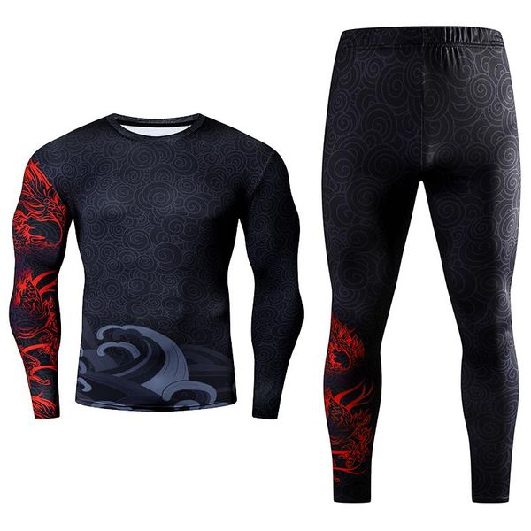 men's tracksuits gym running fitness sportswear compression long sleeve sports suit clothes workout leggings quick-drying jogging tight, Gray
men's tracksuits gym running fitness sportswear compression long sleeve sports suit clothes workout leggings quick-drying jogging tight, Gray