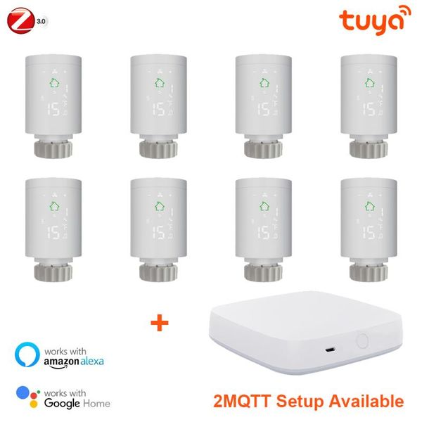 smart home control tuya zigbee3.0 radiator thermostat valve thermostatic temperature controller work for alexa, google
smart home control tuya zigbee3.0 radiator thermostat valve thermostatic temperature controller work for alexa, google