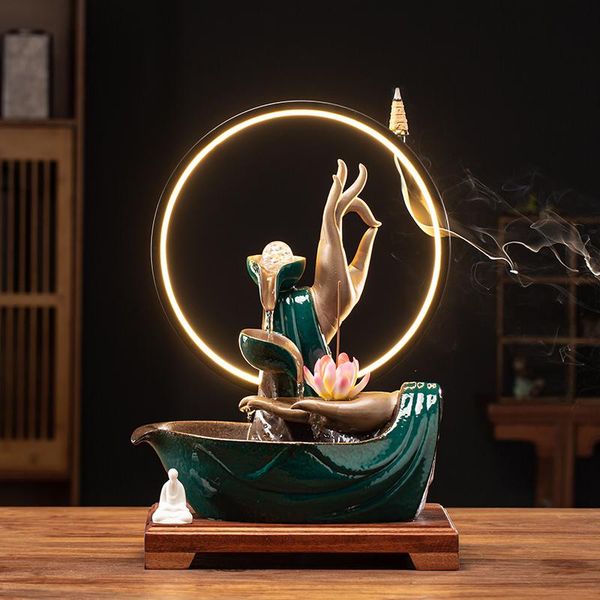 fragrance lamps ancient chinese incense burner led light ceramic vintage modern lotus waterfall encensoir spiritual decor ei50ib
fragrance lamps ancient chinese incense burner led light ceramic vintage modern lotus waterfall encensoir spiritual decor ei50ib