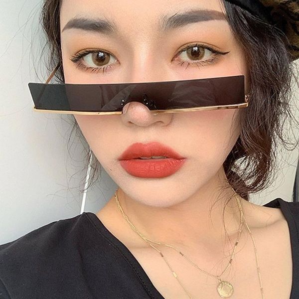 punk style sunglasses for women 2021 quality uv400 eyewear protection harajuku street alloy frame sun glasses, White;black
punk style sunglasses for women 2021 quality uv400 eyewear protection harajuku street alloy frame sun glasses, White;black