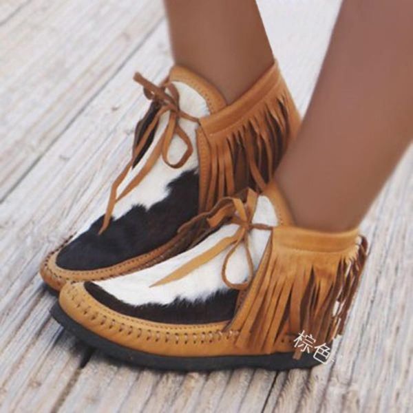boots tassel western flat for women leather comfortable low heels shoes winter zapatos de mujer, Black
boots tassel western flat for women leather comfortable low heels shoes winter zapatos de mujer, Black