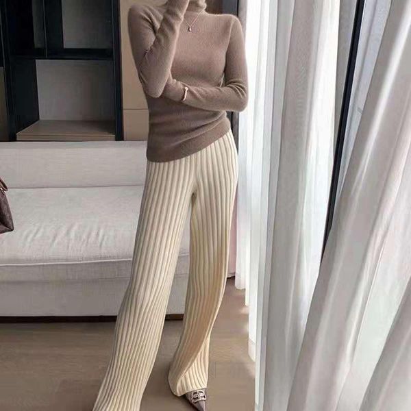 women's pants & capris knitted wide-leg autumn and winter 2021 high-waist draping straight-leg loose thin thick trousers, Black;white
women's pants & capris knitted wide-leg autumn and winter 2021 high-waist draping straight-leg loose thin thick trousers, Black;white