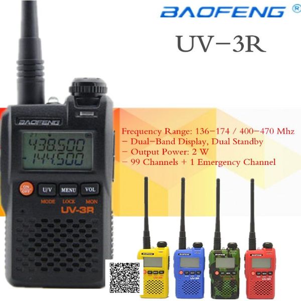 walkie talkie 1 pcs dual band two way radio amador uv3r baofeng uv-3r 10 km 2 w 99ch uhf vhf fm vox pofung uv 3r caminhada conve
walkie talkie 1 pcs dual band two way radio amador uv3r baofeng uv-3r 10 km 2 w 99ch uhf vhf fm vox pofung uv 3r caminhada conve